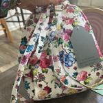 Floral Women's Backpack NWT | This Is the Prettiest Backpack Ever! White Photo 3