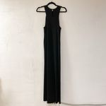 ALLSAINTS  Kura Racer Neck Maxi Dress in Black Size 8 Photo 2