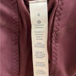 Lululemon Wrapper’s Delight Tank Top Women’s Burgundy Sz 4 New withTags NWT Photo 9