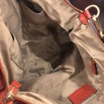 Coach  Copper Orange Leather Hobo Satchel Crossbody Shoulder Bag Vintage Photo 6