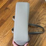 Love moschino  Chain Shopper Tote Bag Purse Taupe Light Grey Photo 12