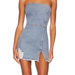 Revolve SER.O.YA denim Mini Dress Photo 0