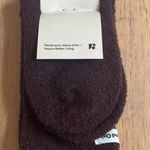 Frank And Oak  Dark Plum Seawool Socks  Photo 0