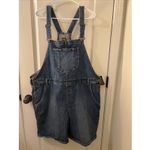 Lee  Vintage Modern Denim Shorts Overall Women's Size 2X Blue Photo 6