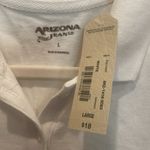 Arizona Jeans NWT  white polo size L Photo 1