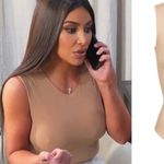 SKIMS  Essential Crew‎ Neck Sleeveless Bodysuit Size 4X/5X Photo 0