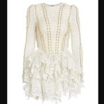 Zimmermann NWT. $3750 Zimmerman Runway Coaster Corset Laced Mini Dress ZM 3, US 10 Photo 1