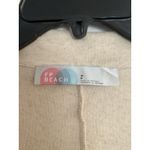 Free People Beach Matilda Mini Dress Small Natural Ivory Long Sleeve Linen NWT Photo 2