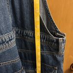 Long denim dress with front slit Size M Photo 5