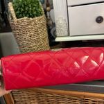 Victoria's Secret Victoria’s Secret Red Quilted Makeup Cosmetic Travel Bag Photo 4