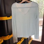 Gap  Love Collection Mint White Striped Pajama Set Size Small (XS Oversized) Photo 6