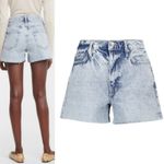 frame denim Frame Le Simone Richlake High-Rise Denim Shorts Sz 28" Chic Distressed Summer Photo 1