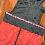 Adidas  Climalite Hooded Training Vest lightweight gray pink small racerback Photo 8