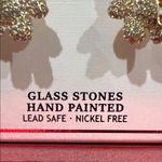 Piper K | Whimsical Christmas Teddy Bear Earrings Gold Photo 6