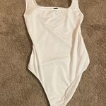 SheIn White bodysuit tank size small  Photo 0