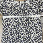 Susina Women’s Long Sleeve Floral Boatneck Blouse XS Gray Photo 3