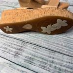 Born Mae Wedge Leather Sandals Tan Women's 10 Photo 2