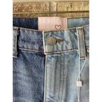 Revice Denim NWT Revice Coast To Coast 2 Tone Mini Denim Jean Skirt 26 Distressed Photo 4