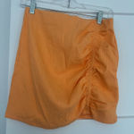 ZARA  Orange Mini Skirt Photo 0