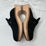 Dr. Scholls Original Collection Black Suede Wood Clog Mules 9 Photo 8