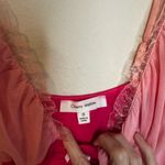 Cherry Mellow Chic Pink Mini Dress with Lace Accents Photo 5