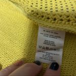 Anthropologie Rosie Neira Yellow Crochet Long Sleeve Cardigan; XS Women’s Photo 7