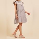 Moodie Prairie Cottage Style Floral Tiered Babydoll Dress Size S Photo 6