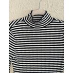 Abercrombie & Fitch Abercrombie Fitch Black White Striped Ribbed Small Y2K Preppy Minimalist Capsule Photo 1