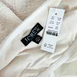 J.Crew Strapless Mixy Dress Smocked A Line Minimalist Ramie Natural XXS NWT Photo 6