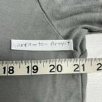 Green 3 Double Up Organic cotton Dog Lover Long Sleeve Tee Gray Size XXL Photo 3