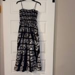 Ulla Johnson Akshara Hand Dyed Diamond Shibori Midi Dress Photo 7