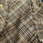 ZARA Goodnight Macaroon tweed mini skirt Sz M Photo 13