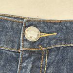 Seven7 Jeans Blue Flare Wide Leg Jeans Distressed Details Raw Hem Plus Size 16 Photo 9