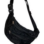 Athleta  Diem Black Crossbody Belt Bag Multiple Pockets Photo 0