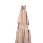 Reformation  Andee Halter Maxi Dress in CHAMPAGNE, Size 6, NWT Photo 4