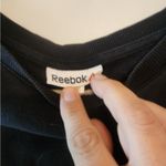 Reebok  black cropped sweatshirt size womens small Photo 1