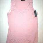 NWT $195 New Designer Josie Natori Silk Camisole Top Pink Tank M Rose Womens Size M Photo 0