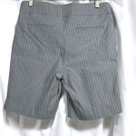 Hilary Radley  Light Blue Bermuda Shorts with Pinstripes Photo 1