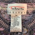 Talbots VTG  Petites PM Medium Mohair Blend Knit Button‎ Front Cardigan Sweater Photo 2