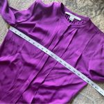 Diane Von Furstenberg  100% Silk Button Down Business Professional Shirt Dress 2 Photo 9