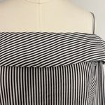 Guest Editor Off Shoulder Stripes Blouse NWT Photo 3