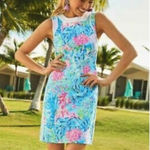 Lilly Pulitzer NWT Lily Pulitzer Mila Shift Dress 0 Sink or Swim Photo 0