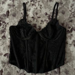 PacSun Lace Trim Mesh Corset Top  Photo 0