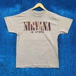Nirvana “In Utero” Fairy Art Grunge Band Graphic T-Shirt Size Large Photo 0
