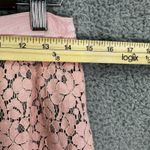 J.Crew Pencil Skirt Women 8 Pink Floral Lace Quiet Luxury Soft Girl Romantic Photo 3