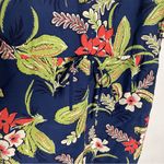 Ralph Lauren Polo Ralph‎ Lauren Polynesian Blue Floral Jumpsuit Small Photo 2