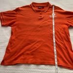 Large Clemson Embroidered Polo Shirt Orange Photo 5