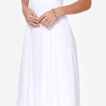 BB Dakota Long White Dress Photo 0