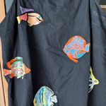 Anthropologie  Celandine Sea Life Embroidered Mini Dress fish beaded a-line Photo 10