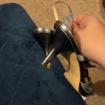 Touch of Nina  silver heels 7.5 Photo 4